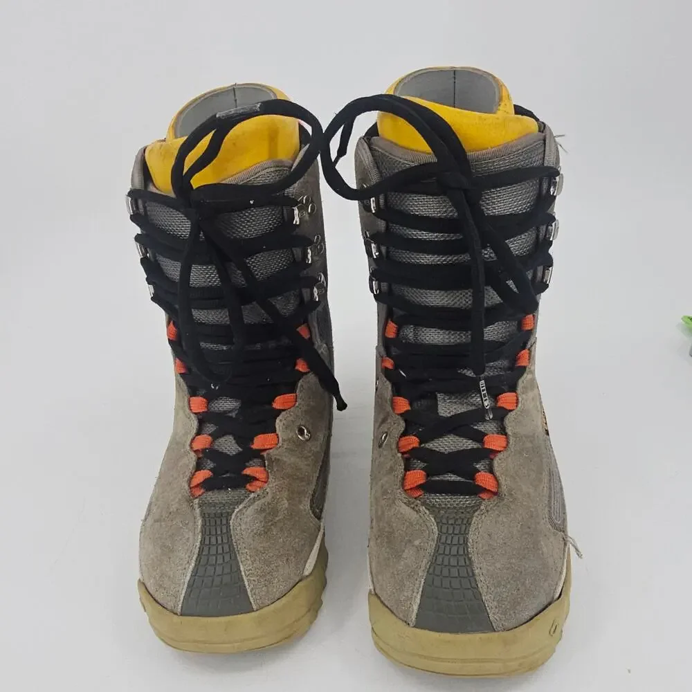 Burton Moto Gray Snowboard Boots Men's Size US 9 / EU 42